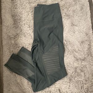 Olivia green athletic leggings
